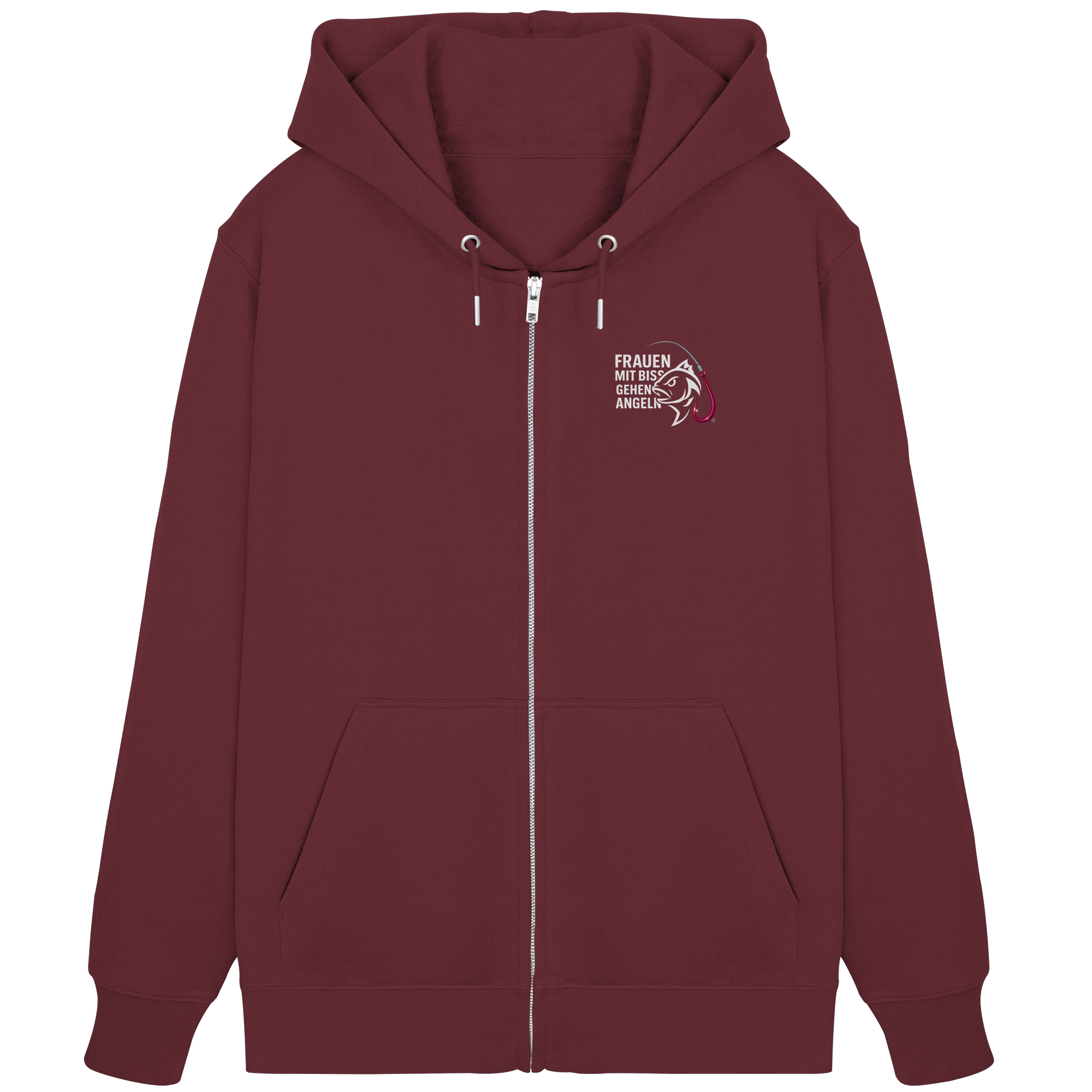 Zipper Druck Vor/Hinten - Organic Zipper