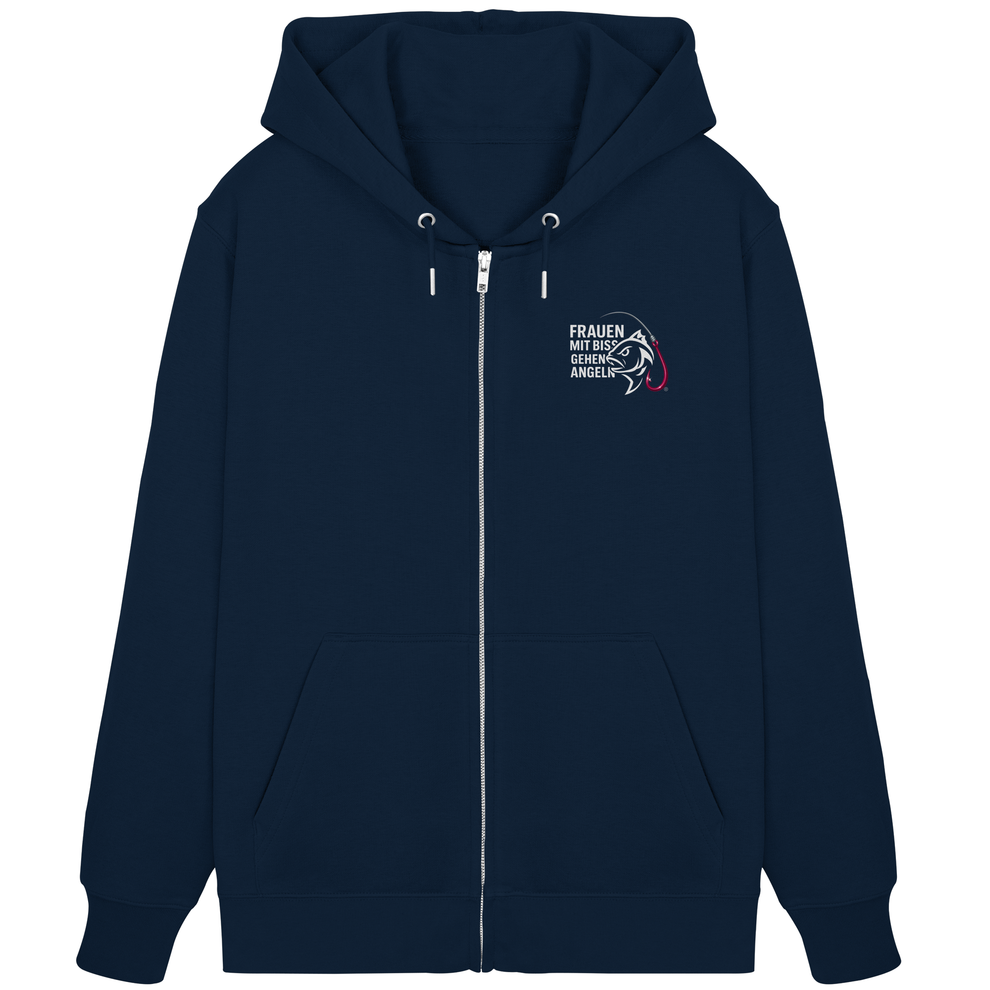 Zipper Druck Vorn - Organic Zipper