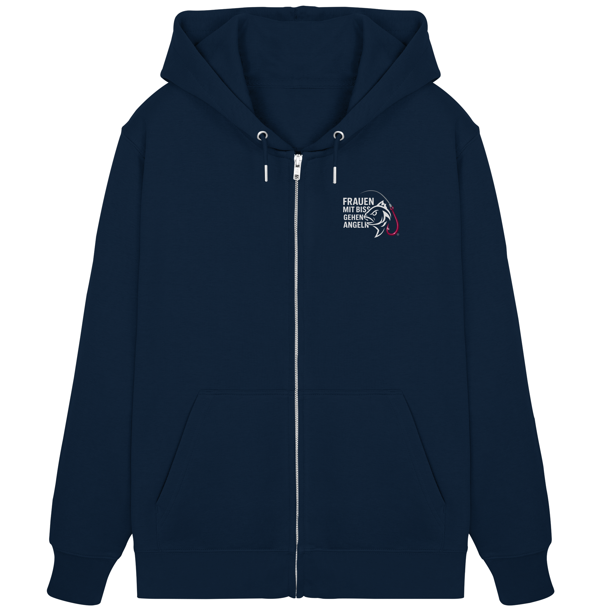 Zipper Druck Vor/Hinten - Organic Zipper