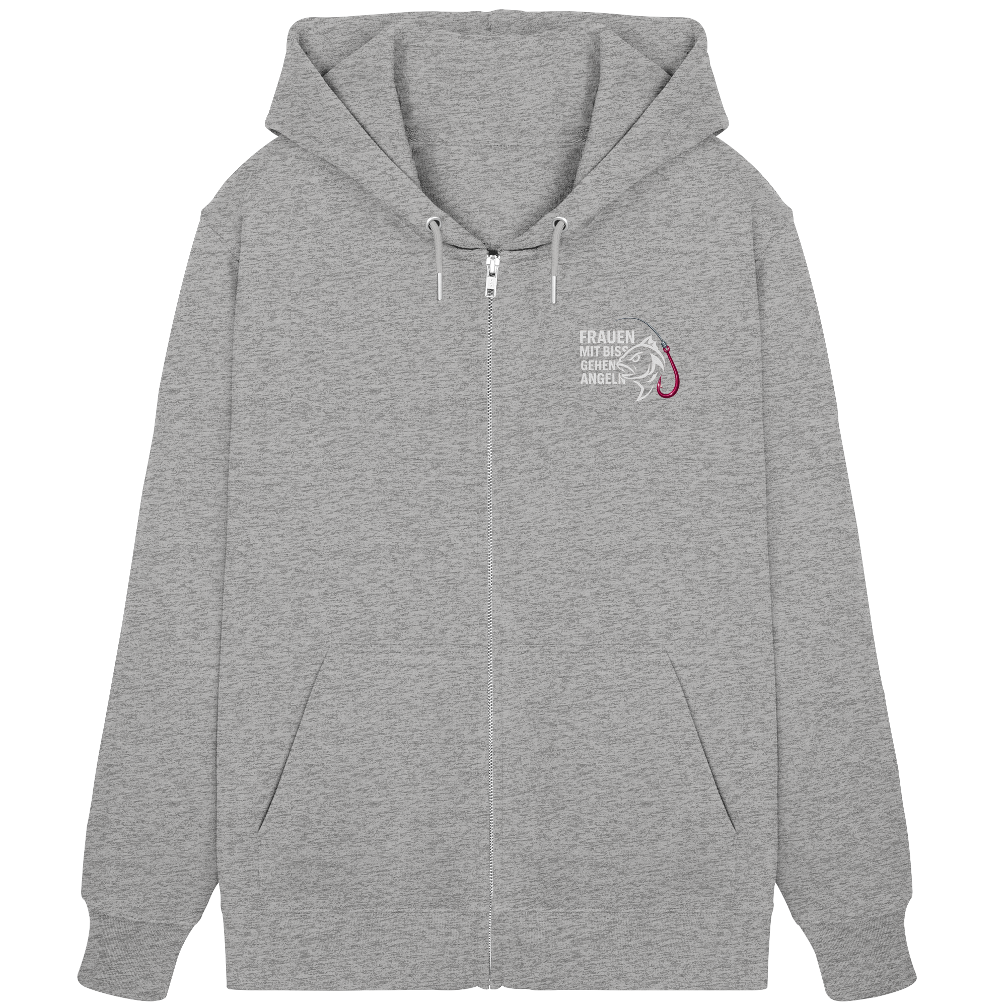Zipper Druck Vorn - Organic Zipper