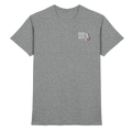 T-Shirt für starke Frauen "Frauen mit Biss, gehen angeln" Vorne/hinten Druck  - Premium Shirt