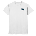 T-Shirt für starke Frauen "Frauen mit Biss, gehen angeln" Vorne/hinten Druck - Premium Shirt